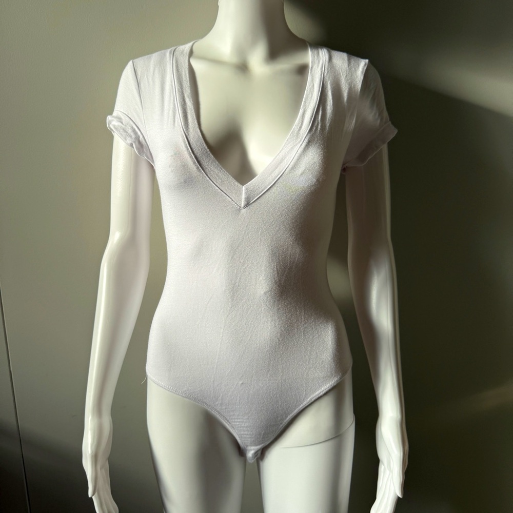 Free People V- Neck Bodysuit